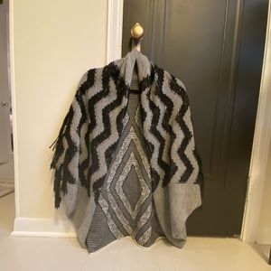 Free People Boho Fringe Sweater